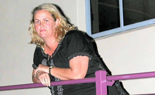 Cresta Richardson, a Kidd St resident recently inundated by floodwaters, has challenged the council to maintain the drain behind her house. Cresta Richardson, a Kidd St resident recently inundated by floodwaters, has challenged the council to maintain the drain behind her house.